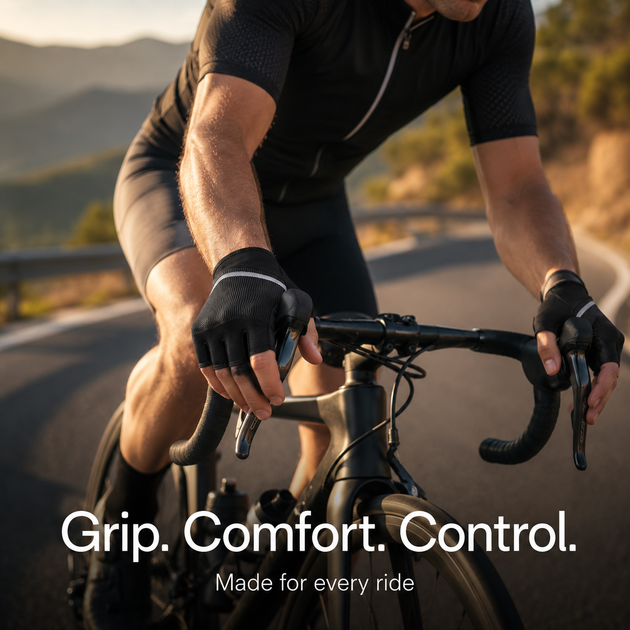 Flux Padded Cycling Gloves