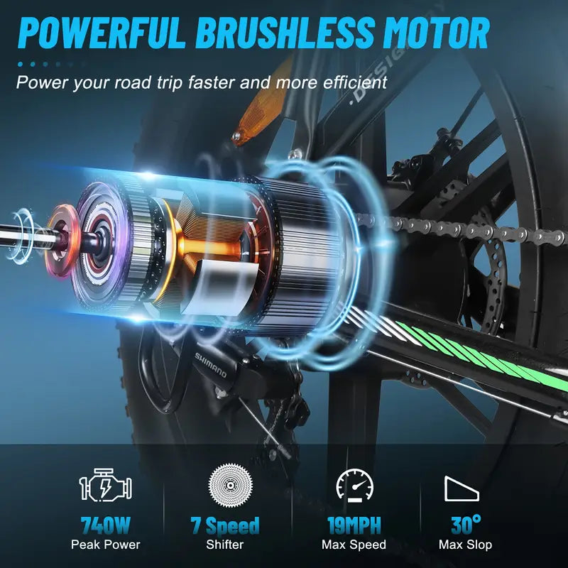 Ride Revolt® R7 Cruiser (750W)