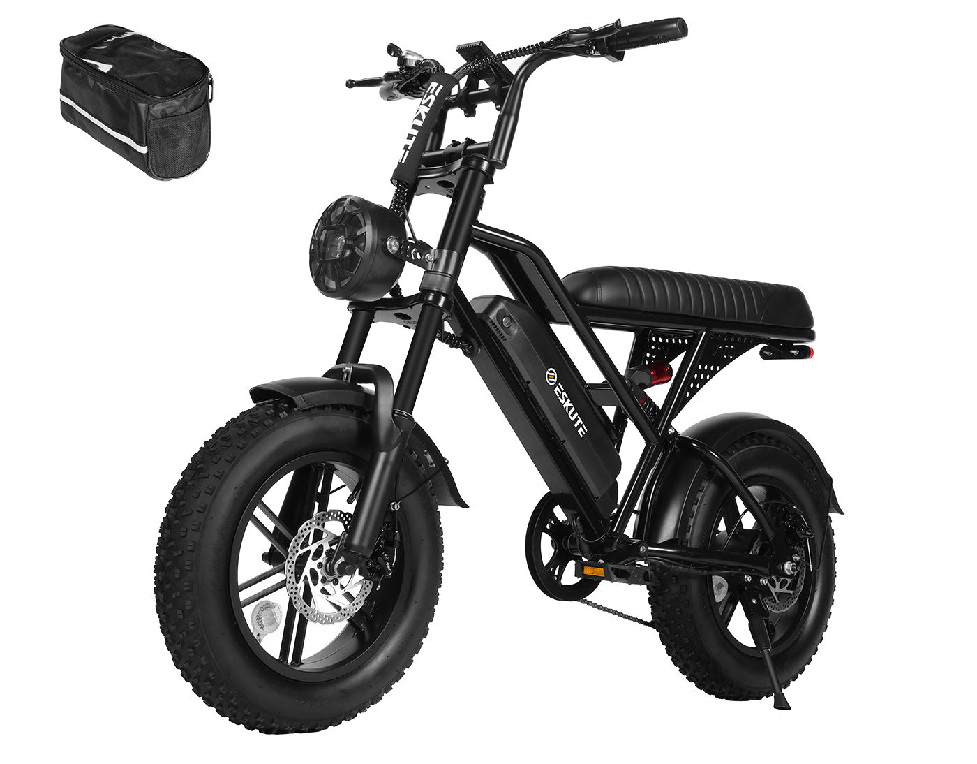 Eskute® V100 16*4.0" Electric Bike for Kids&Teens