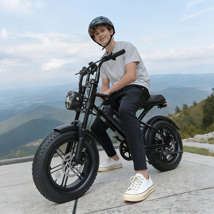 Eskute® V100 16*4.0" Electric Bike for Kids&Teens