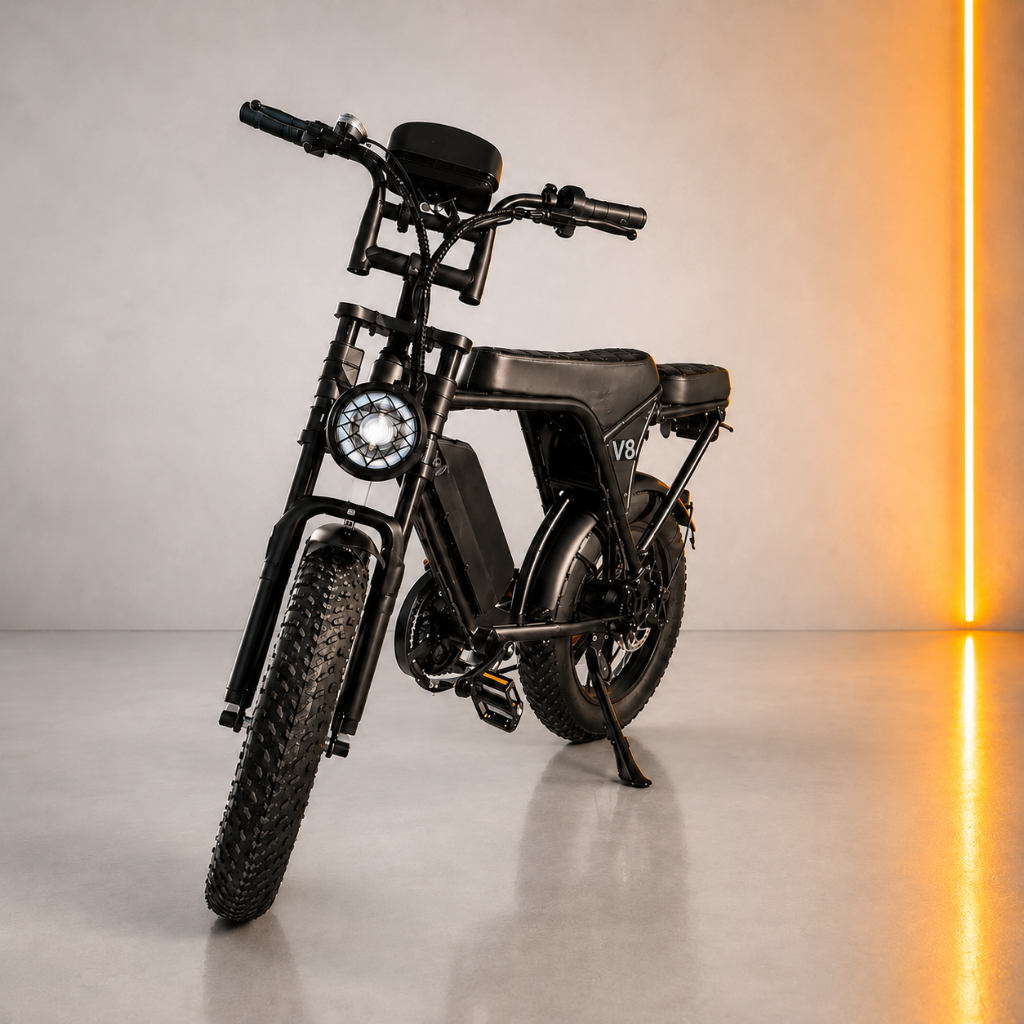 Ride Revolt® V8 Fat Tire E-Bike (1000W-1500W)