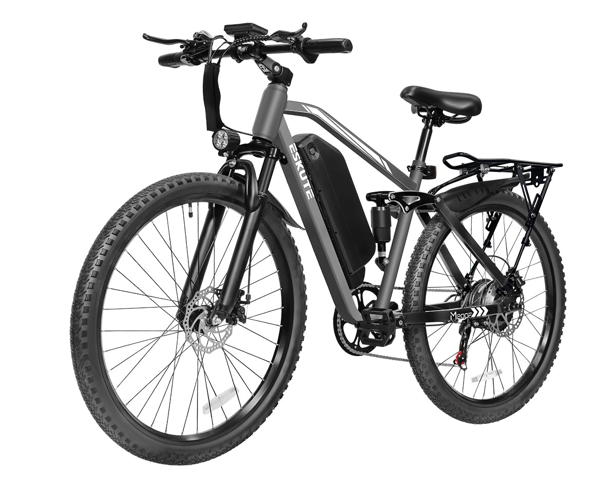 Eskute® M200F 27.5" Full Suspension Electric Bike