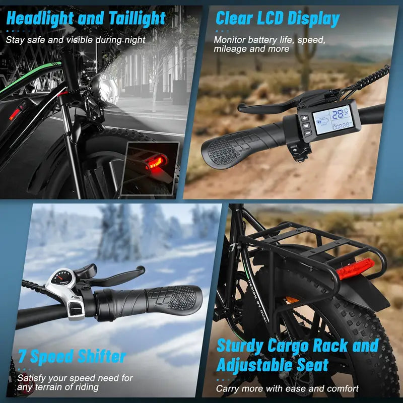Ride Revolt® R7 Cruiser (750W)
