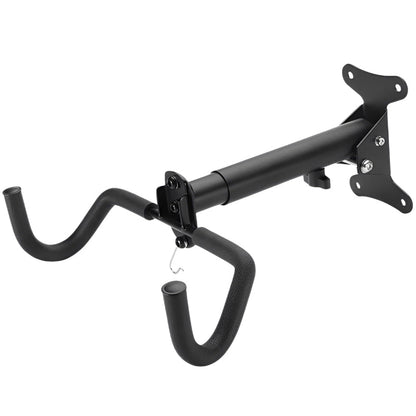 Bike Rack Wall Mount Adjustable Carbon Steel