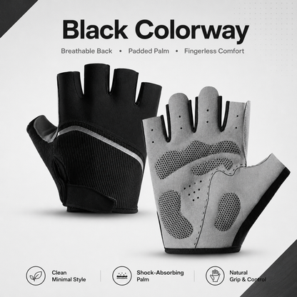 Flux Padded Cycling Gloves