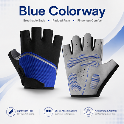 Flux Padded Cycling Gloves