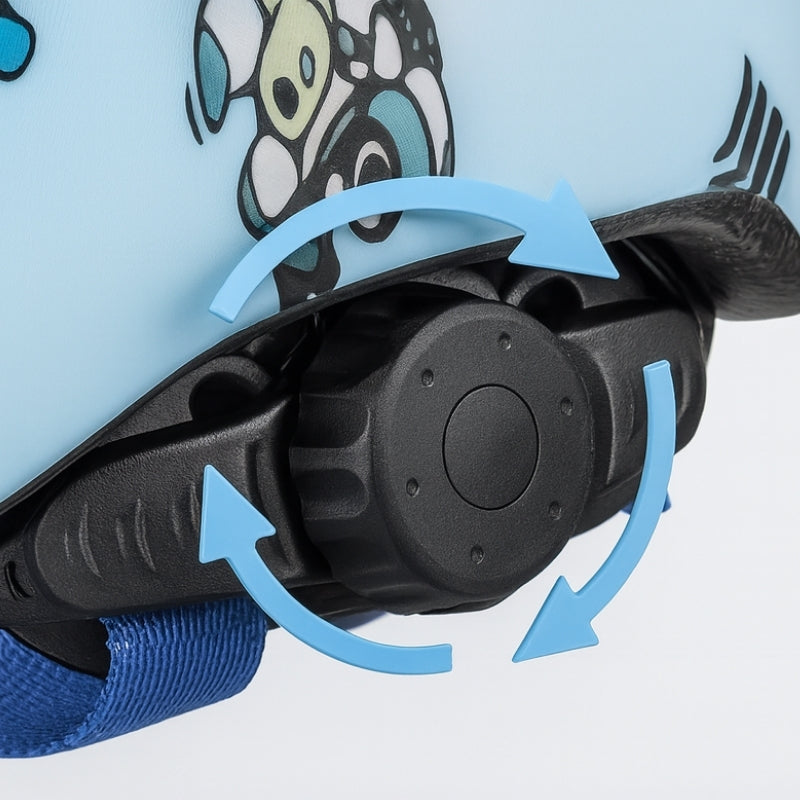Childs Cycling Helmet Cartoon Style
