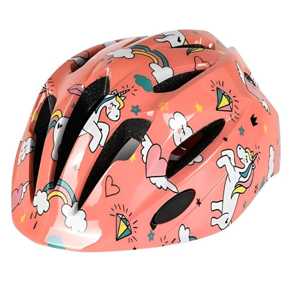 Childs Cycling Helmet Cartoon Style