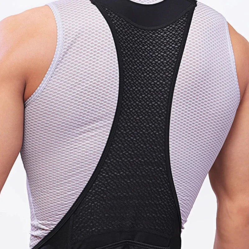 Padded Bike Shorts - Men's Cycling Bib Shorts Multi-Pocket and Comfort