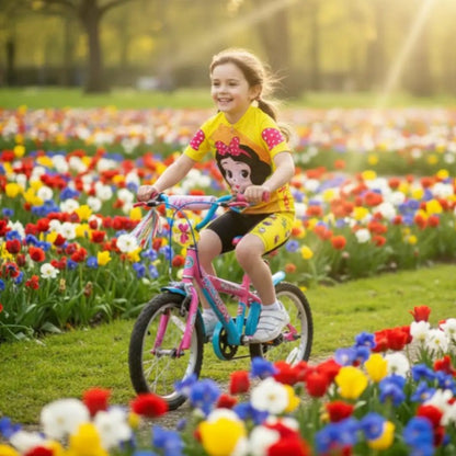 Cycling Jersey and Shorts Set for Kids - Breathable GEL Pad