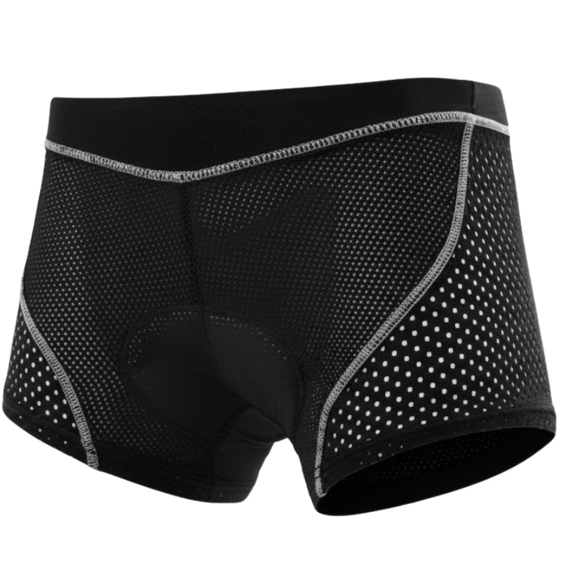Cycling Padded Underwear Shorts – GEL Cushion, Breathable Mesh