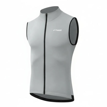 Cycling Vest Winter Thermal Fleece Windproof