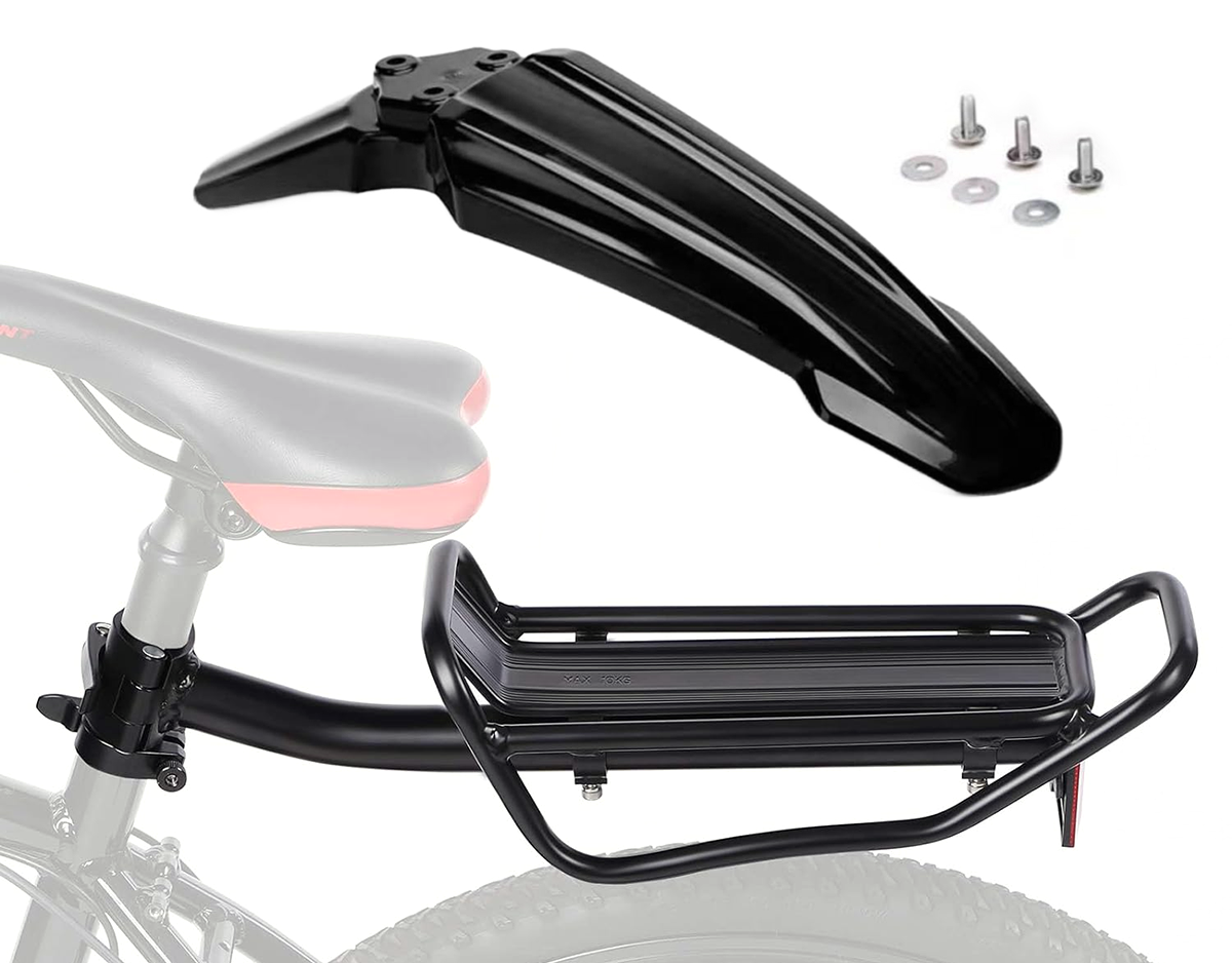 Eskute Upgraded M200/M200P Fender & Rear Rack Set