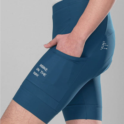 Cycling Shorts with Side Pocket Breathable Quick Dry for Men