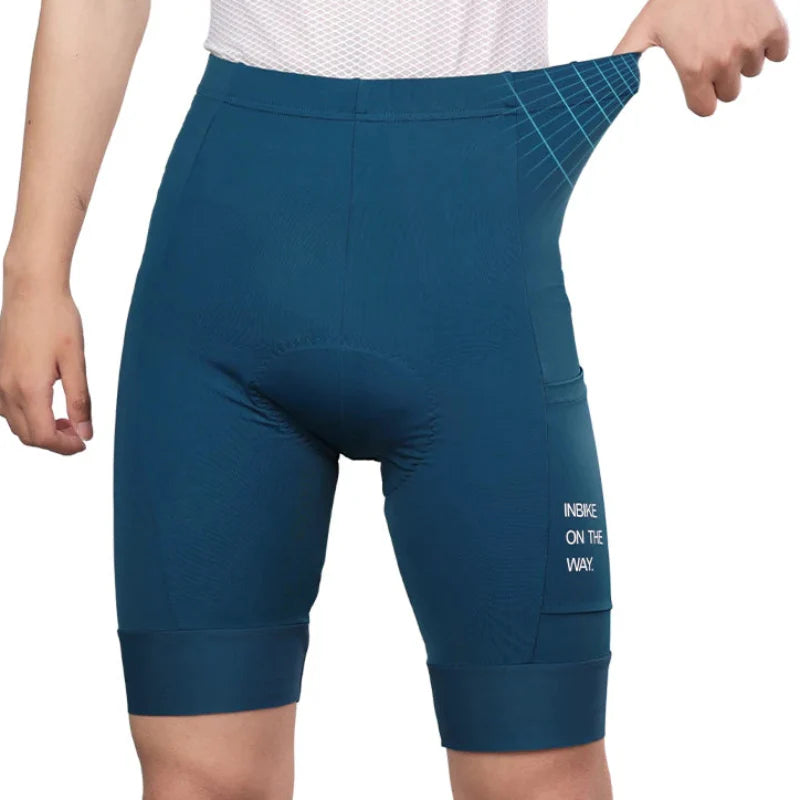 Cycling Shorts with Side Pocket Breathable Quick Dry for Men