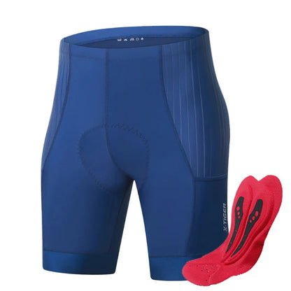 Cycling Shorts Breathable Slim Fit with Shock Absorption Pad