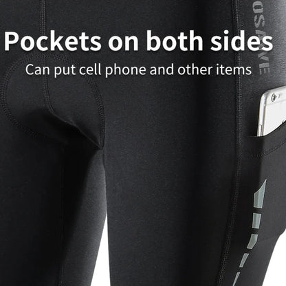 Women's Cycling Pants - Windproof Padded Winter