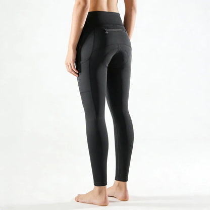 Women's Cycling Pants - Windproof Padded Winter