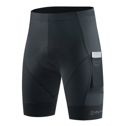 Cycling Shorts with 2 Pockets and 3D Padded Cushion for Men