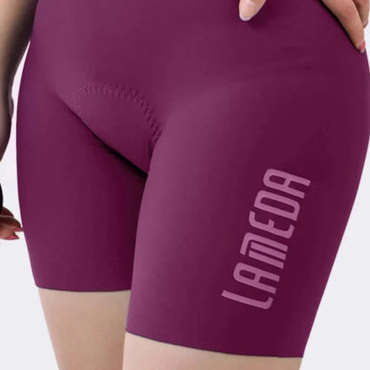 Women Bib Shorts - 3D Padded Cycling Shorts with Shoulder Straps