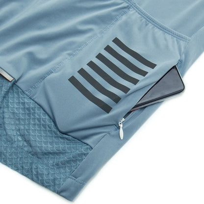 Cycling Clothing Set – Jersey and Bib Shorts with Breathable Padding