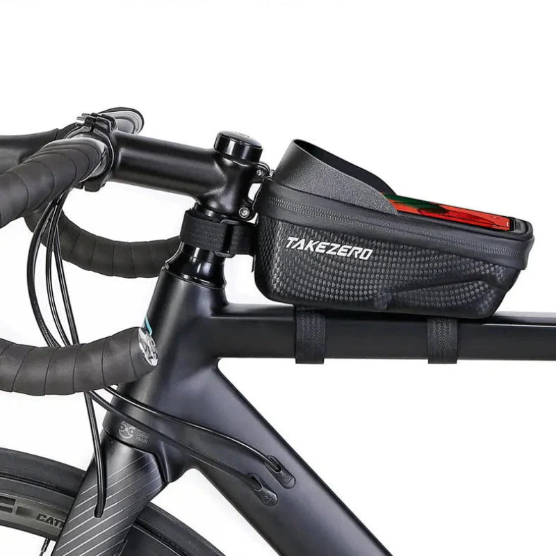 Waterproof Bicycle Bag - For Road or MTB bikes With Phone Holder