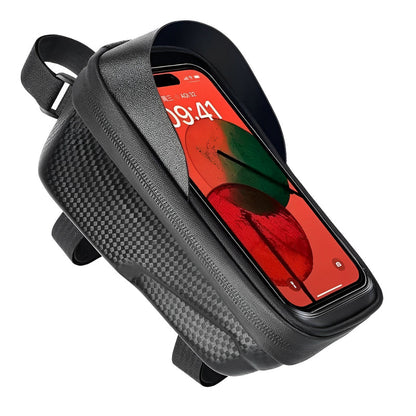 Waterproof Bicycle Bag - For Road or MTB bikes With Phone Holder