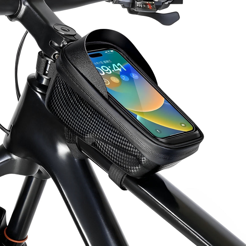 Waterproof Bicycle Bag - For Road or MTB bikes With Phone Holder