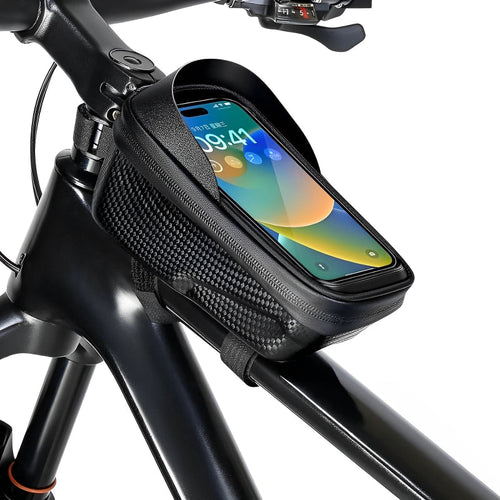 Waterproof Bicycle Bag - For Road or MTB bikes With Phone Holder