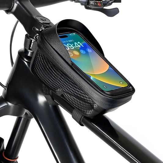 Waterproof Bicycle Bag - For Road or MTB bikes With Phone Holder