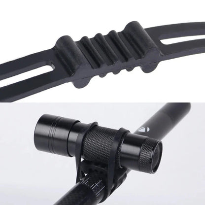 Bike Light Mount Silicone Bands – Universal Bicycle Handlebar Light Holder 10PCS