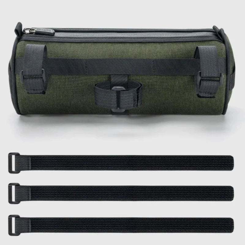 Bicycle Handlebar Bag Cylinder 2L – Rainproof and Lightweight