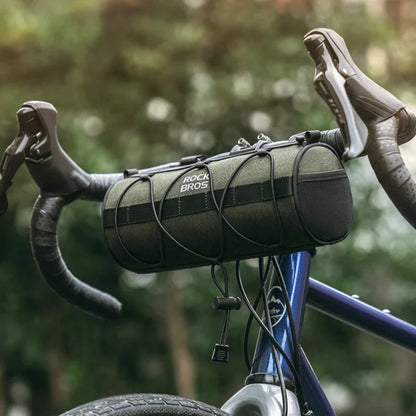 Bicycle Handlebar Bag Cylinder 2L – Rainproof and Lightweight