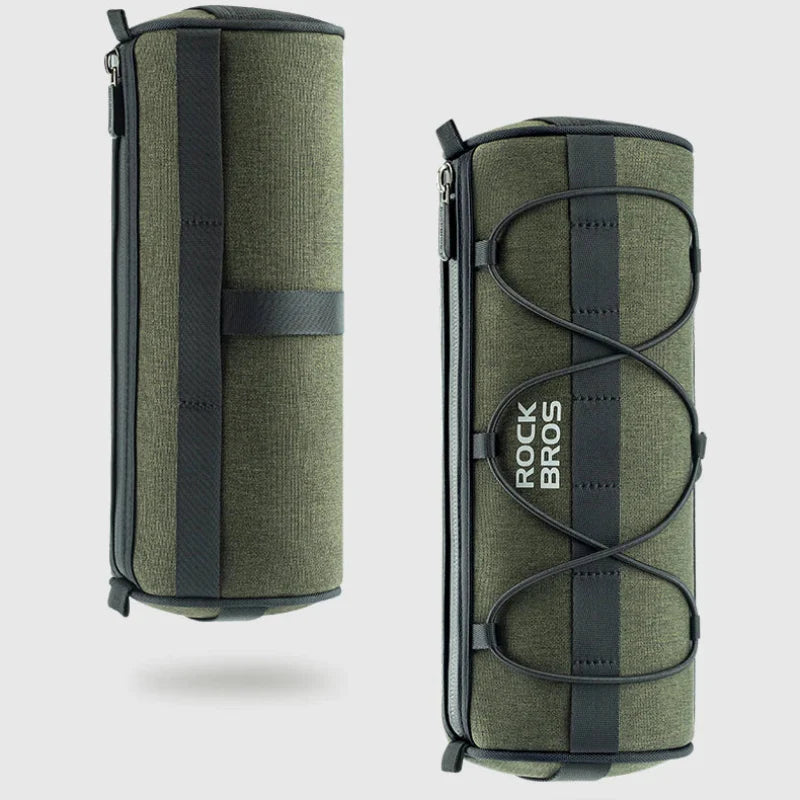 Bicycle Handlebar Bag Cylinder 2L – Rainproof and Lightweight