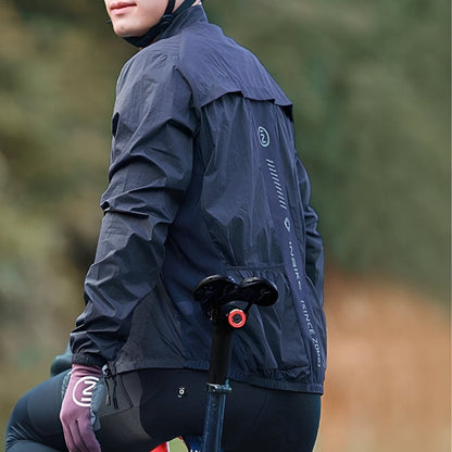 Bike Jersey Long Sleeve - Windproof, Waterproof Lightweight Jacket