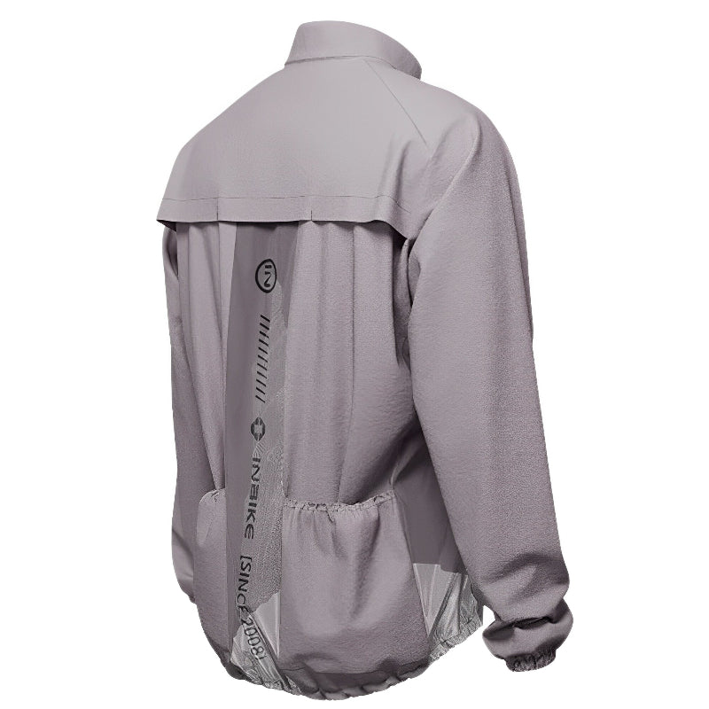 Bike Jersey Long Sleeve - Windproof, Waterproof Lightweight Jacket