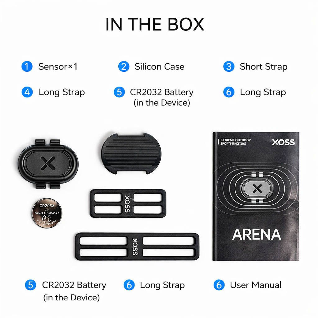 Bike Speed and Cadence Sensor Wireless ANT+ Bluetooth