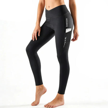 Women's Cycling Pants - Windproof Padded Winter
