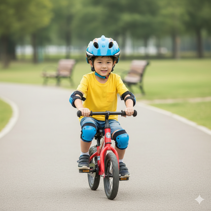 Children’s Bike Helmets and Protective Gear Set