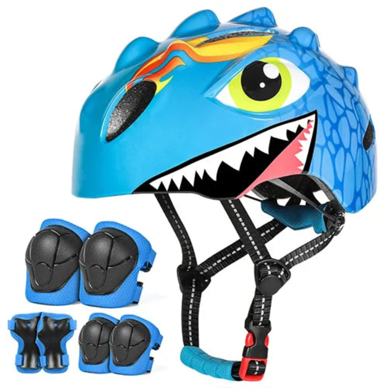 Children’s Bike Helmets and Protective Gear Set