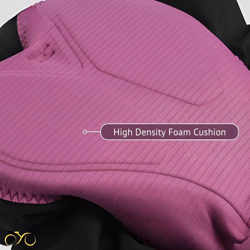 Women Bib Shorts - 3D Padded Cycling Shorts with Shoulder Straps