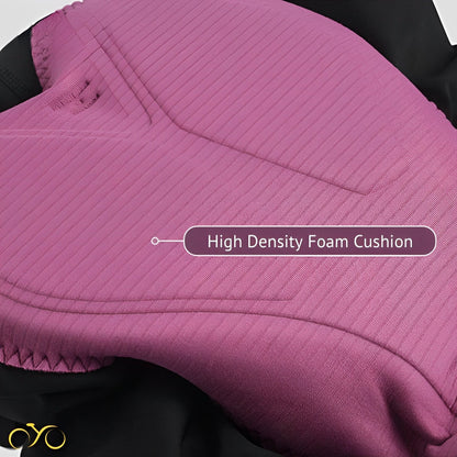 Women Bib Shorts - 3D Padded Cycling Shorts with Shoulder Straps