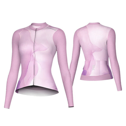 Cycling Jersey - Women's Long Sleeve – Lightweight, Fast-Drying