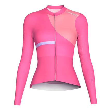 Cycling Jersey - Women's Long Sleeve – Lightweight, Fast-Drying