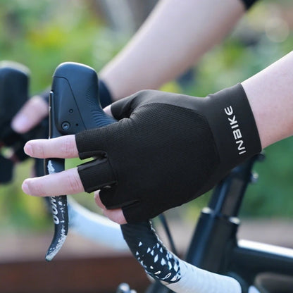 Bike Cycling Gloves - Half Finger and Anti-Slip Grip