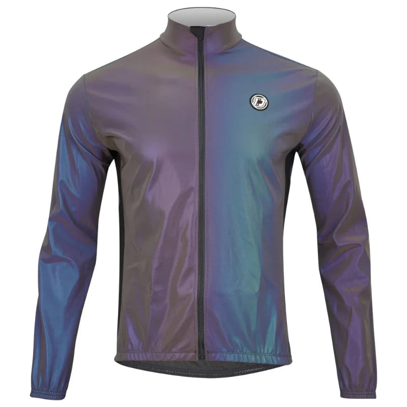Cycling Jacket Water-Resistant Reflective