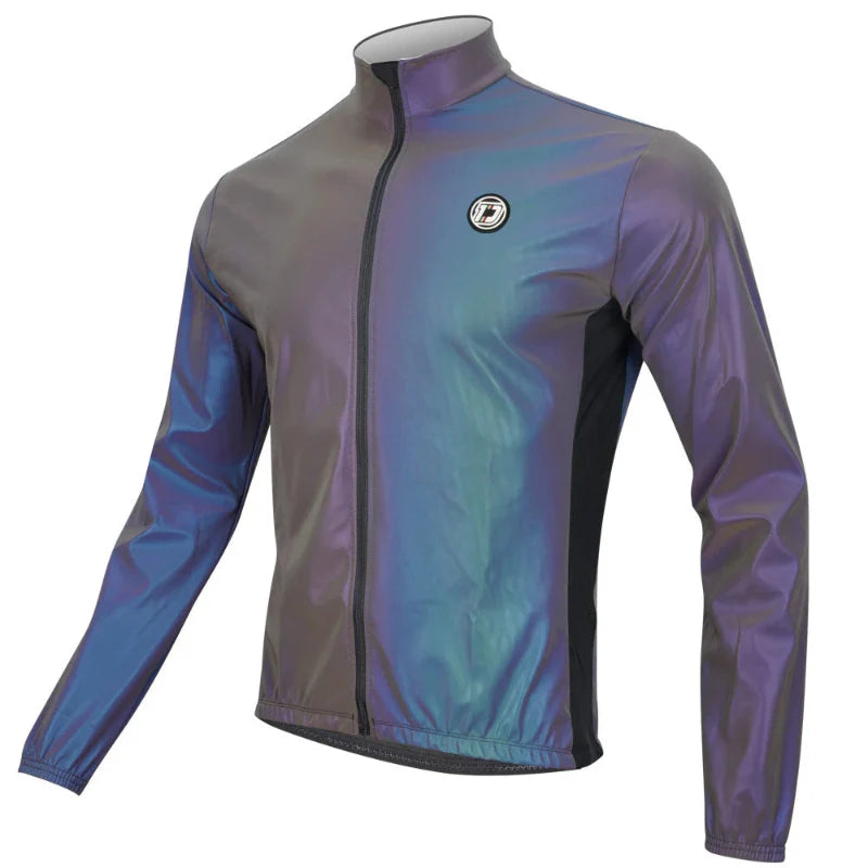 Cycling Jacket Water-Resistant Reflective