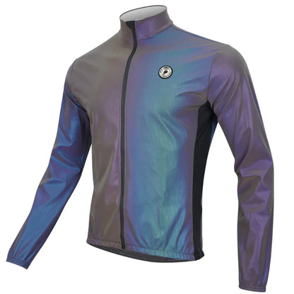 Cycling Jacket Water-Resistant Reflective