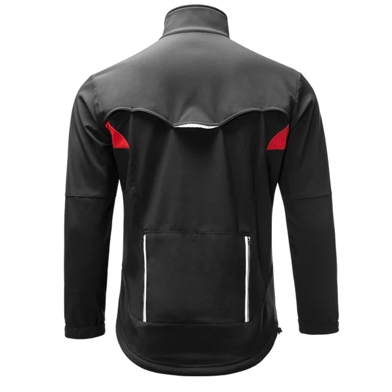 Water Resistant Cycling Jacket Thermal Windproof