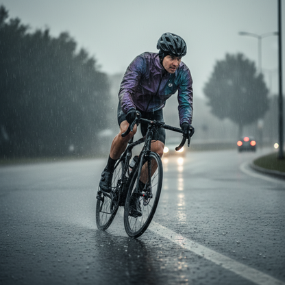 Cycling Jacket Water-Resistant Reflective